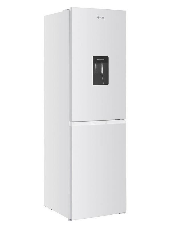 Swan SR156130W 55cm Wide, Total No Frost, 50/50 split, Water Dispenser, Fridge Freezer - White - Image 2